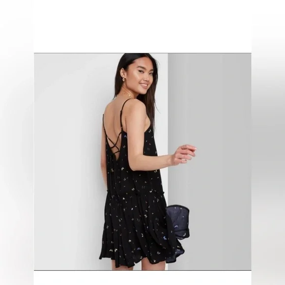 wild fable | Dresses | Wild Fable Black And White Backless Sundress |  Poshmark